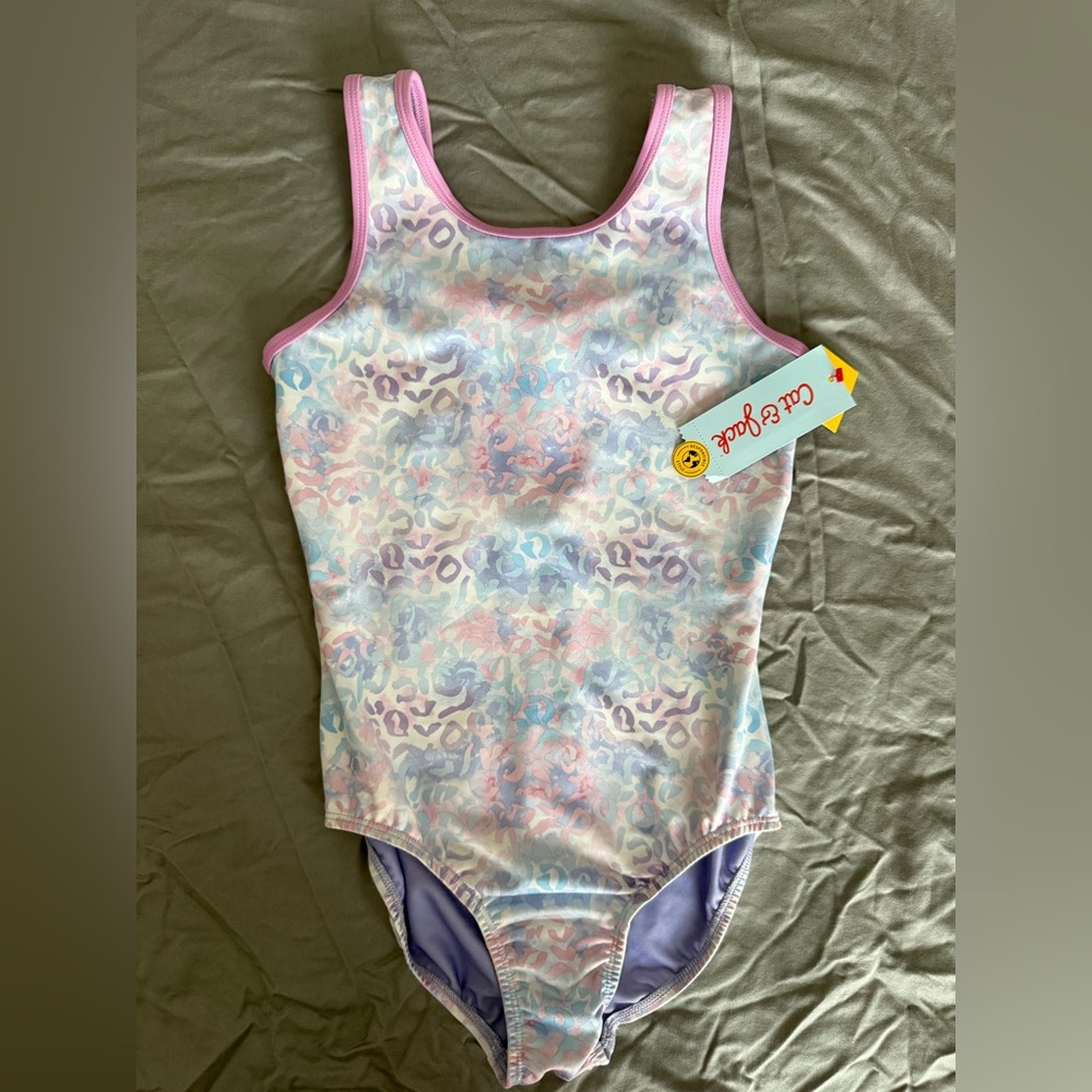 Cat & Jack Lavender and Pink Leotard